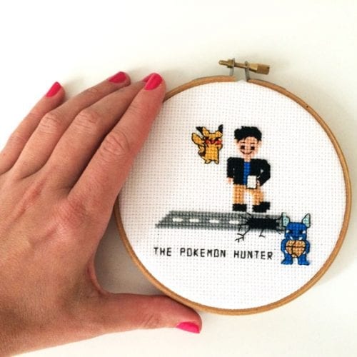 pokemon cross stitch pattern