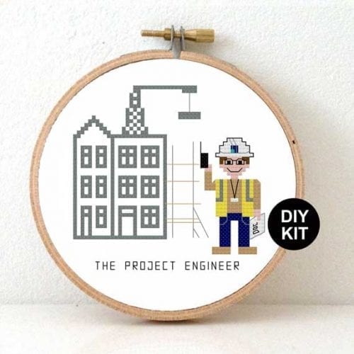 Kruissteek borduurpakket projectingenieur