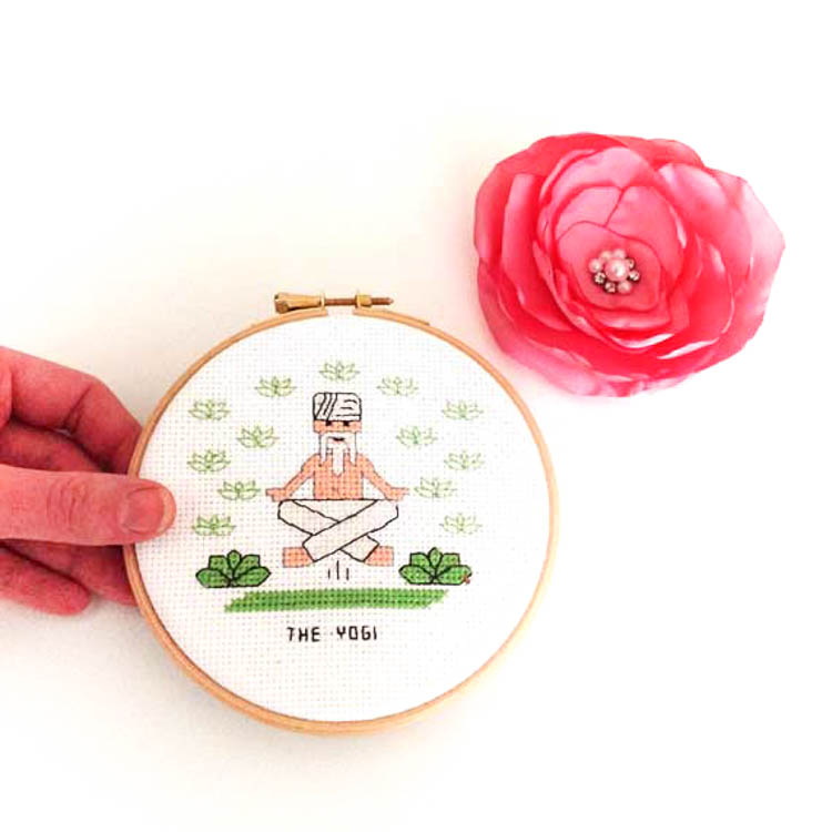 yogi kruissteek ontwerp