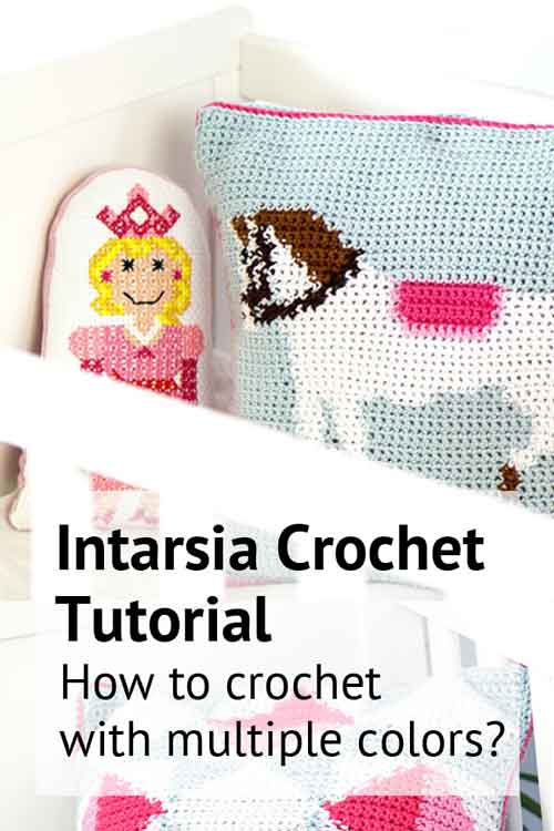 intarsia crochet how to crochet with multiple colors
