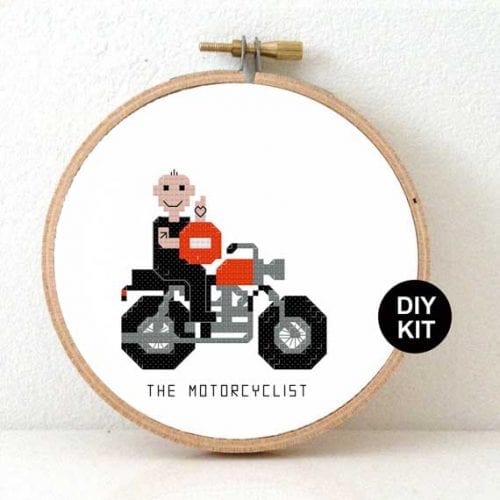 Motor biker DIY gift idea