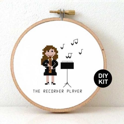 DIY cadeau blokfluitiste