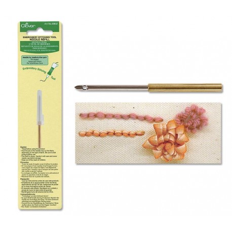 Losse Clover punchnaald voor middeldik en fijn garen