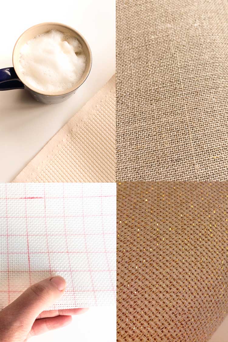 Kruissteek borduurstoffen