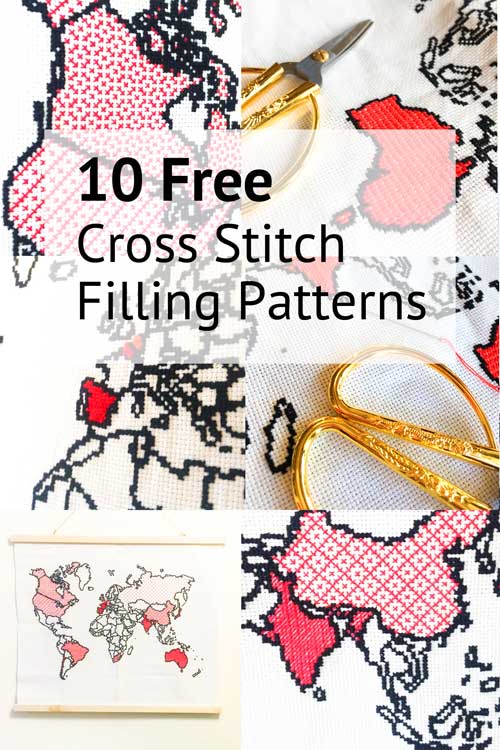 10 free cross stitch filling patterns