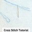 4 methods how to start cross stitch witouth a knot