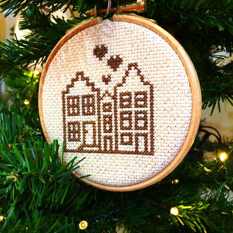 Amsterdam mini borduurpakket