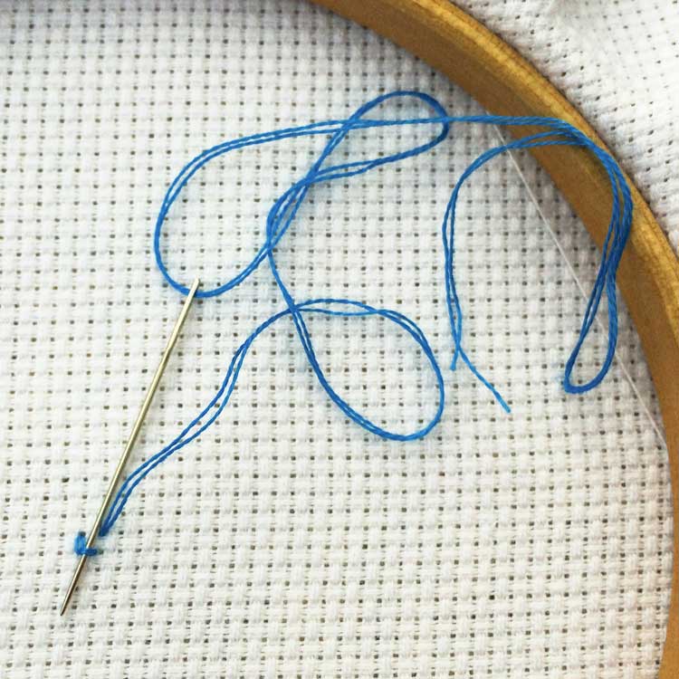 how to finish you confetti cross stitch 2
