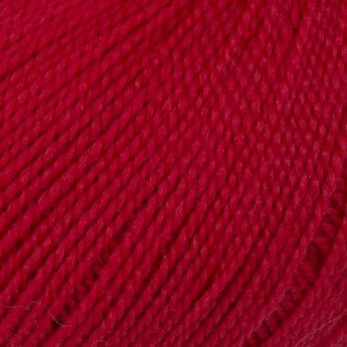 Lanita vuurood ecologische wol GOTS geproduceerde wol voor punchen