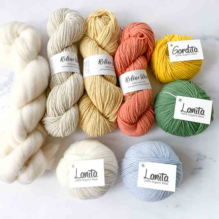 large yarn pack happy spring ecological wool