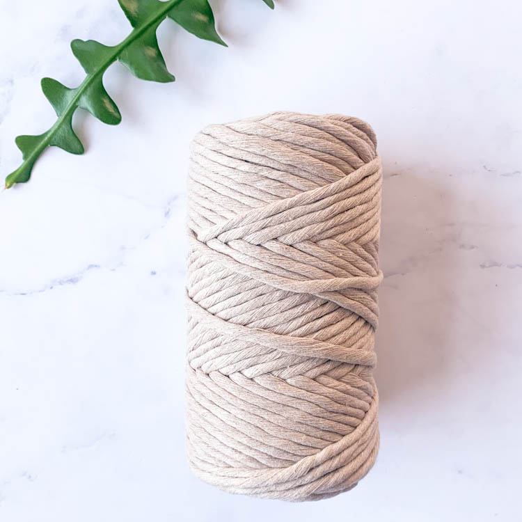macrame cord beige recycled rope-8