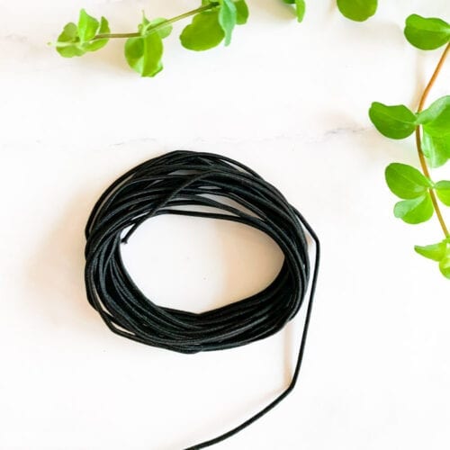 4 meter elastieken koord voor het naaien van mondkapjes