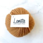 Lanita camel ecological wool