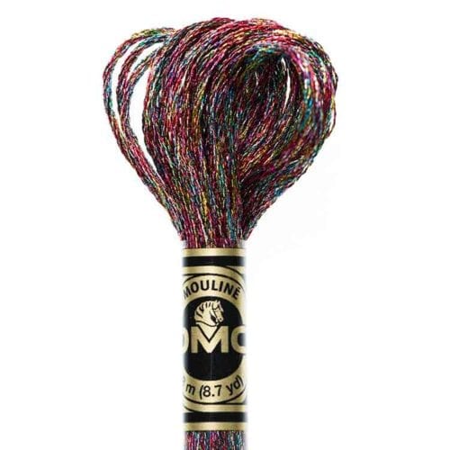 DMC Light Effects borduurgaren per streng van 8 m - E130 Metallic party mix