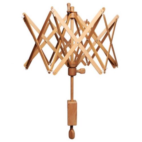 Knitpro yarn swift wooden yarn skein holder