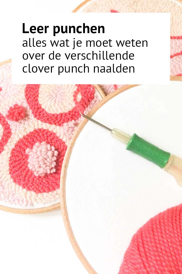 Hoe gebruik je de Clover punchnaald instructies tutorial