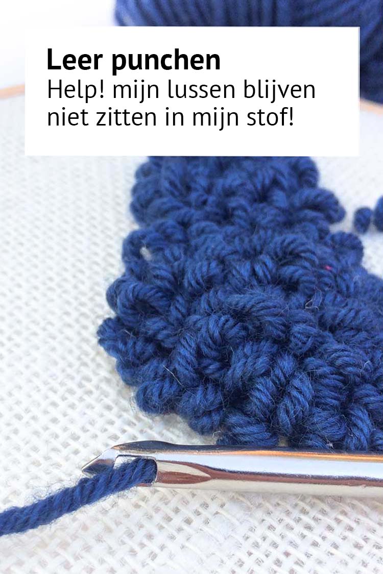 Help mijn punchlussen blijven niet in mijn stof troubleshooting problemen oplossen punchlussen raken los