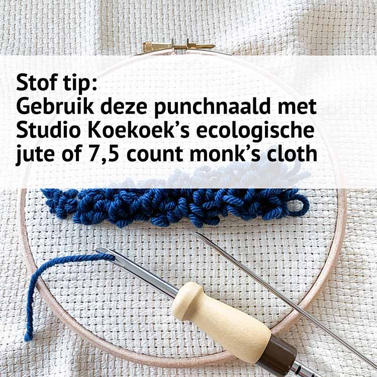 verstelbare punchnaald lussen voor chunky garen
