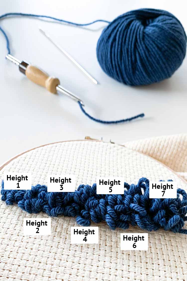 adjustable punch needle instructions