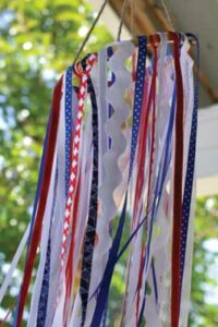 easy diy 4th of july decoration windsock