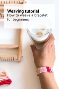 how to weave a bracelet step by step