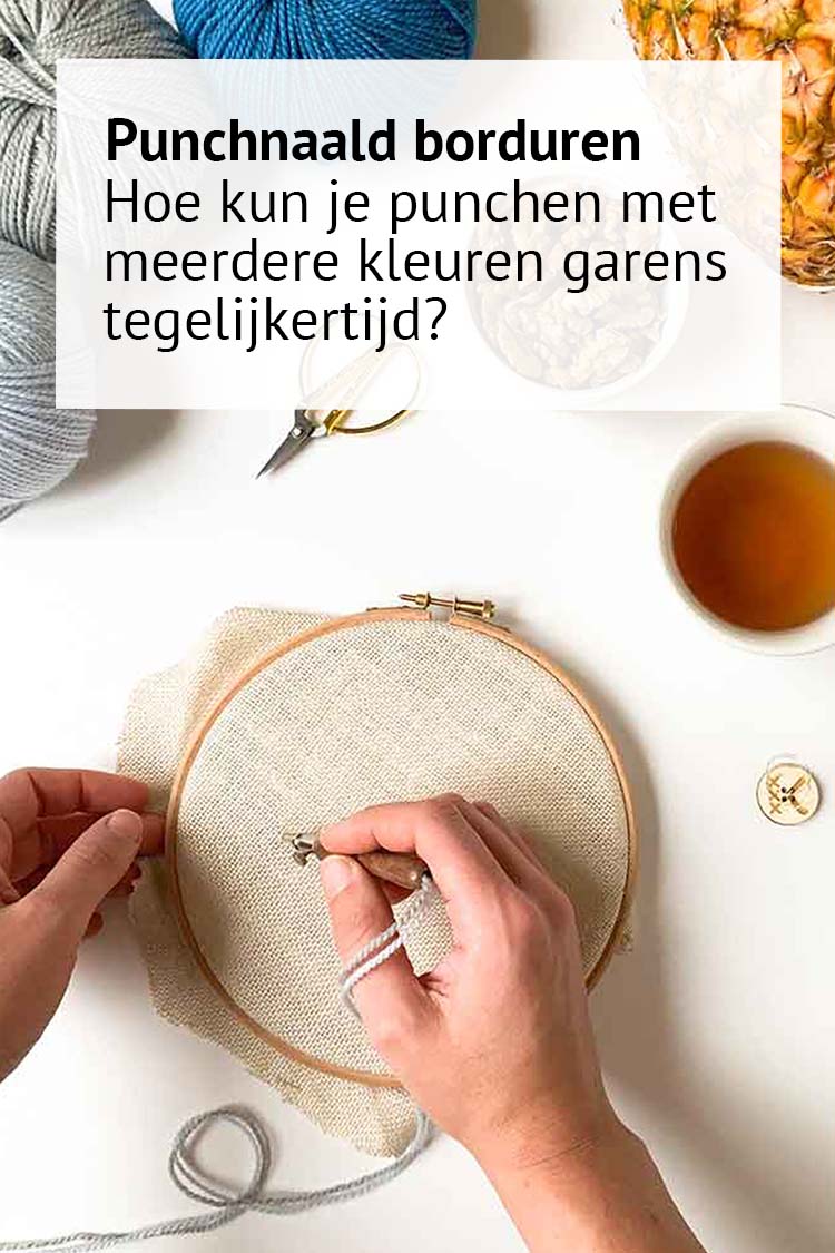 punchen met meerdere draden instructies