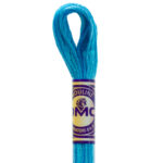 DMC 4022 Mediterranean Sea color variations embroidery floss