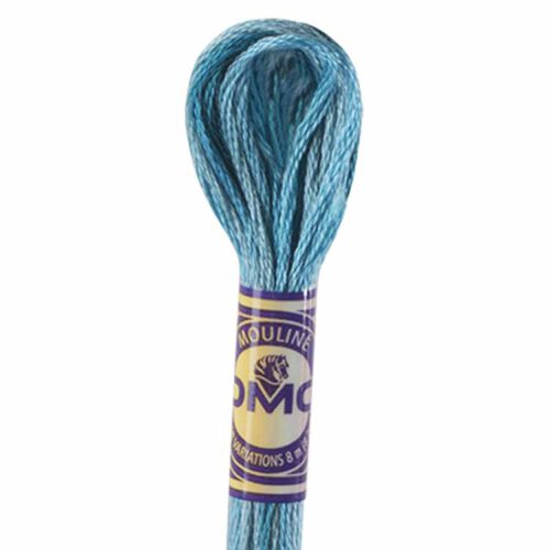 DMC Color Variations borduurgaren strengen | Multi-color borduurgaren per streng van 8 m - DMC 4025 Caribbean Bay