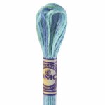 DMC Color Variations Embroidery floss skeins | Multi-colored embroidery yarn per skein of 8m - DMC 4030 Monet's Garden