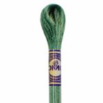 DMC Color Variations Embroidery floss skeins | Multi-colored embroidery yarn per skein of 8m - DMC 4045 Evergreen Forest
