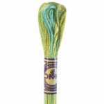 DMC Color Variations Embroidery floss skeins | Multi-colored embroidery yarn per skein of 8m - DMC 4050 Roaming Pastures