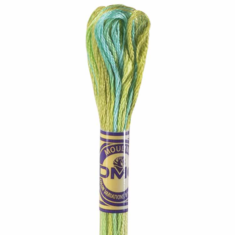 DMC Color Variations borduurgaren strengen | Multi-color borduurgaren per streng van 8 m - DMC 4050 Roaming Pastures