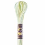 DMC Color Variations Embroidery floss skeins | Multi-colored embroidery yarn per skein of 8m - DMC 4060 Weeping Willow