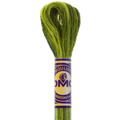 DMC 4066 Fresh Cut Grass color variations borduurgaren