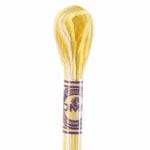 DMC Color Variations Embroidery floss skeins | Multi-colored embroidery yarn per skein of 8m - DMC 4080 Daffodil Fields