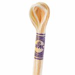 DMC Color Variations Embroidery floss skeins | Multi-colored embroidery yarn per skein of 8m - DMC 4090 Golden Oasis