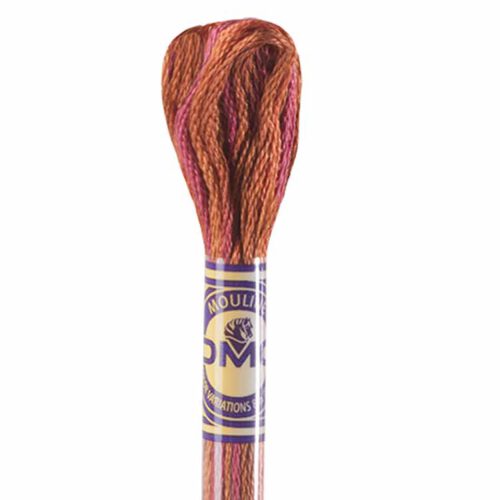 DMC Color Variations borduurgaren strengen | Multi-color borduurgaren per streng van 8 m - DMC 4130 Chilean Sunset