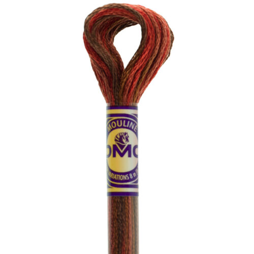 DMC 4135 terra cotta color variations borduurgaren