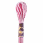 DMC Color Variations Embroidery floss skeins | Multi-colored embroidery yarn per skein of 8m - DMC 4180 Rose Petals