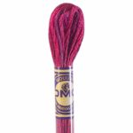DMC Color Variations Embroidery floss skeins | Multi-colored embroidery yarn per skein of 8m - DMC 4210 Radiant Ruby
