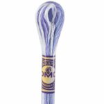 DMC Color Variations Embroidery floss skeins | Multi-colored embroidery yarn per skein of 8m - DMC 4220 Lavender Fields