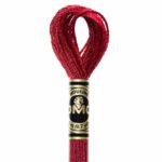 DMC Light Effects borduurgaren per streng van 8 m - E321 Metallic rood