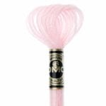 DMC Light Effects borduurgaren per streng van 8 m - E818 Metallic babyroze