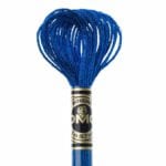 DMC Light Effects garen per streng van 8 m - E825 Metallic donkerblauw