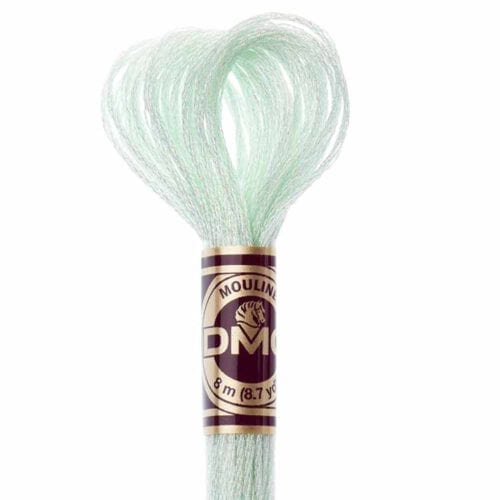 DMC Light Effects borduurgaren per streng van 8 m - E966 babygroen licht