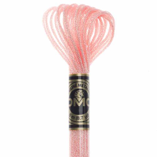 DMC Light Effects borduurgaren per streng van 8 m - E967 Metallic perzik