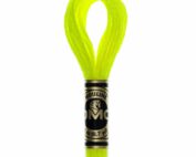 DMC Light Effects borduurgaren per streng van 8 m - E980 neongeel