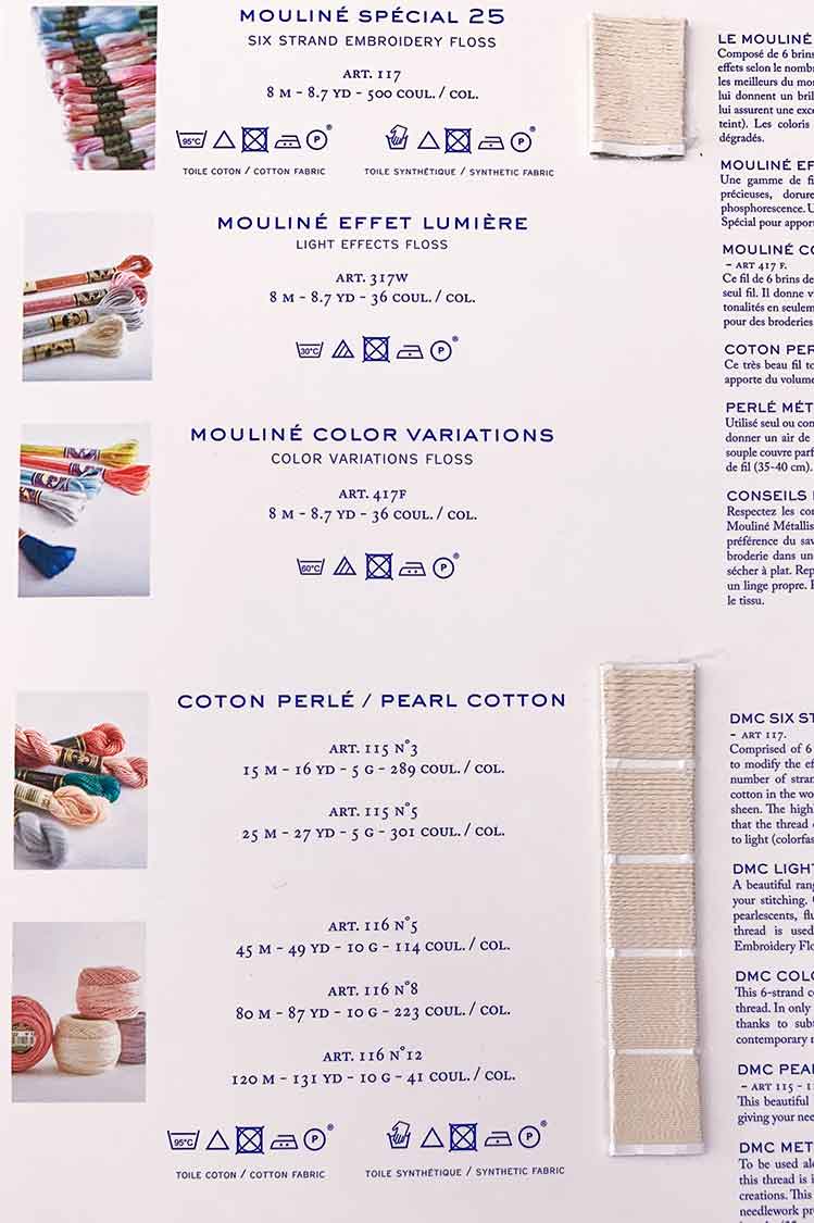 dmc kleurenkaart dmc kleurenkaart