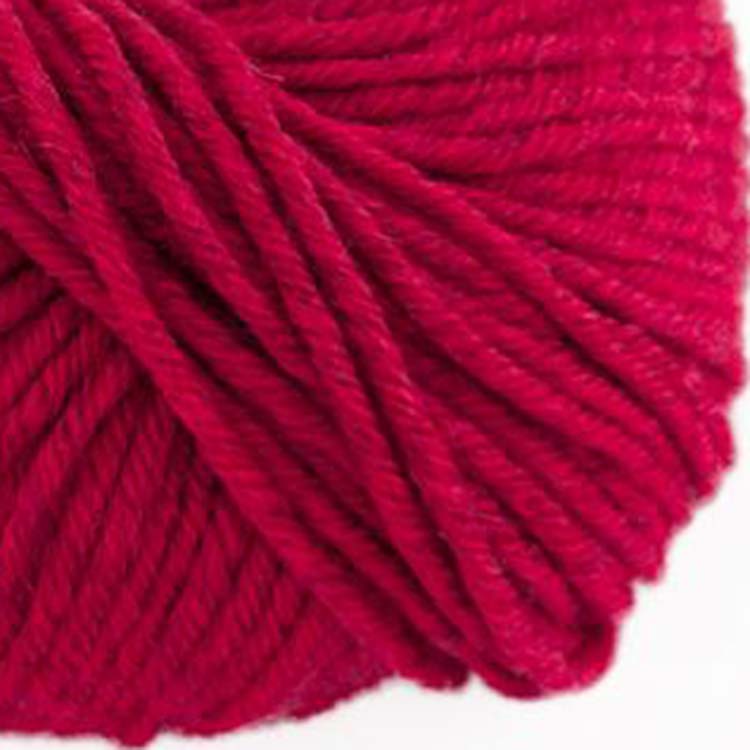 gordita fire red ecological merino wool