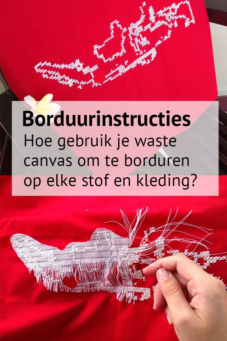 blog over het gebruik van instructies over waste canvas